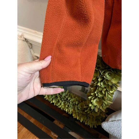 Timberland Rust Fleece Full Zip Up sz XL EUC - Picture 5 of 7